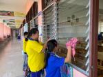 กองสาธารณสุขฯ ทต.ห้วยใหญ่ ฉีดพ่นควันกำจัดยุงลาย และการทำวามส